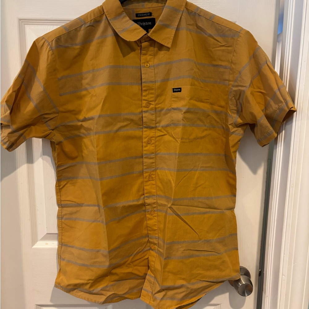 Brixton Short Sleeve Button Up Shirt XL